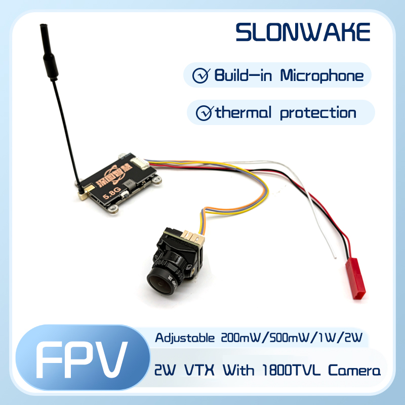 Fpv Drone Frame - Transmisor VTX SLONWAKE 5.8G 56CH 2W