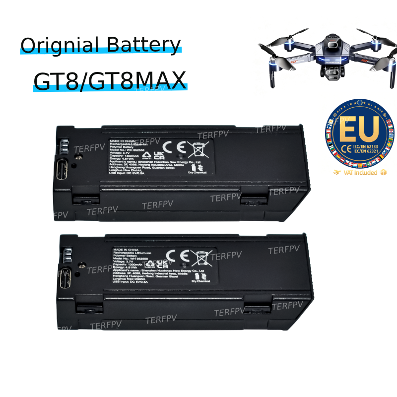 Eachine Drone E58 - Batería Original para Dron GT8, para