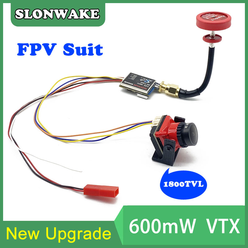 5,8G 48CH 600mW VTX-CAM ajusta - Fpv Drone Transmitter reseña y precio