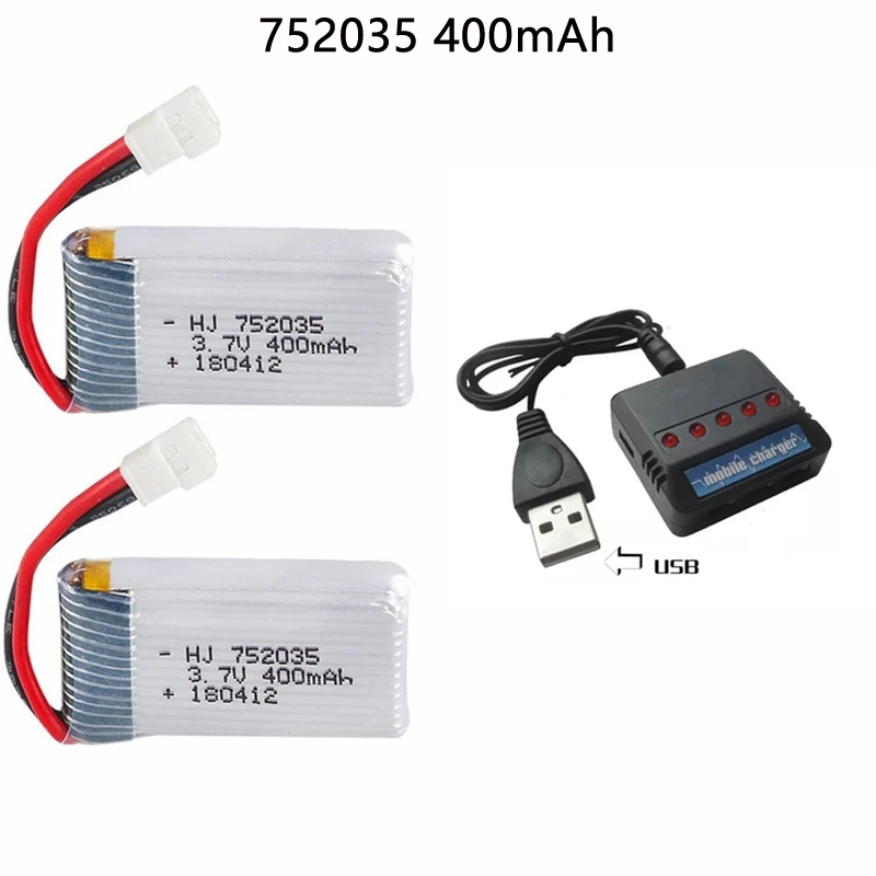 Batería de Dron 752035 3.7V 40 - Eachine Drone E58 reseña y precio