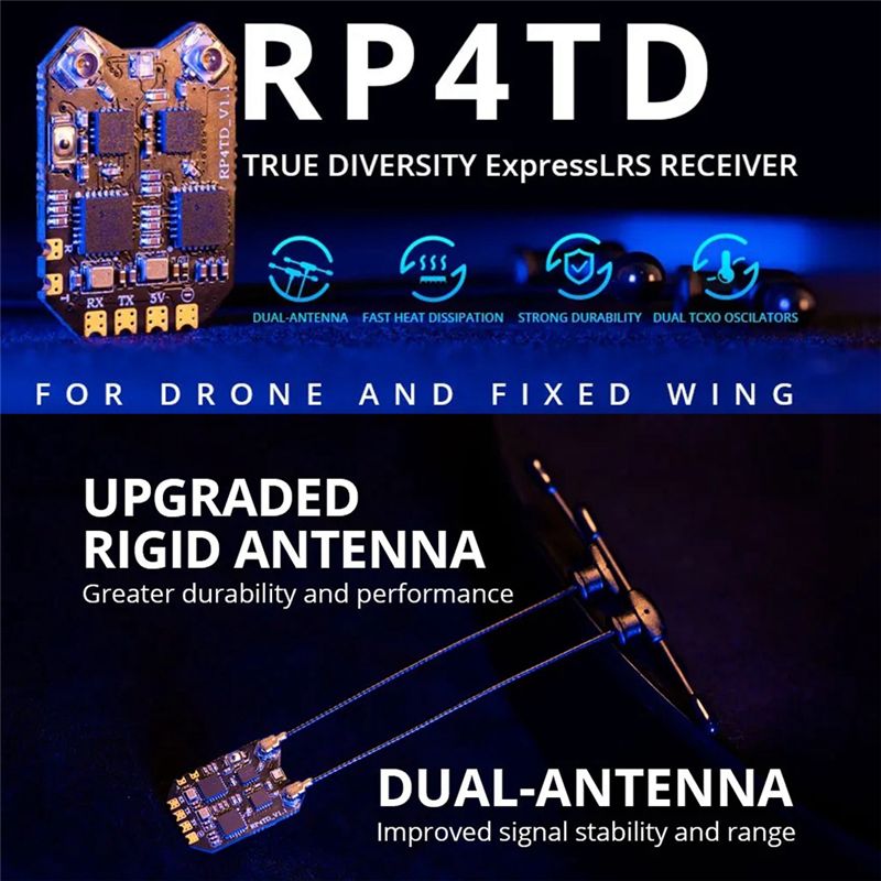 Receptor Nano Expresslrs 2.4Gh - Fpv Drone Receiver reseña y precio